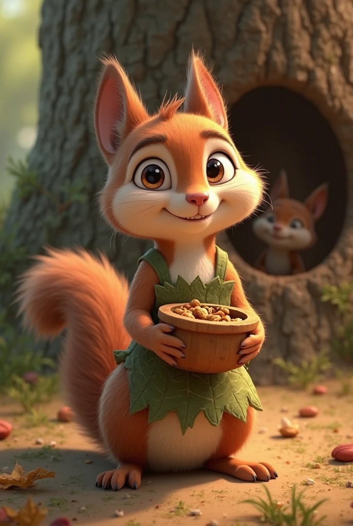 score_9, score_8_up, score_7_up, (best quality:1.1), ultra-detailed, great quality, anthro, high resolution, (((8k))), 1girl, squirrel, squirrel girl, day time, squirrel ears, side view, Tammy Squirrel, natural light, detailed sun rays, summer, braided hair, daytime, looking at viewer, BREAK., highly detailed background, (forest:1,4), fast running like sportsmen, detailed squirrel legs, detailed barefoot, pink shirt, blue pants, highly detailed face, (very detailed face:1.4), fluffy fur