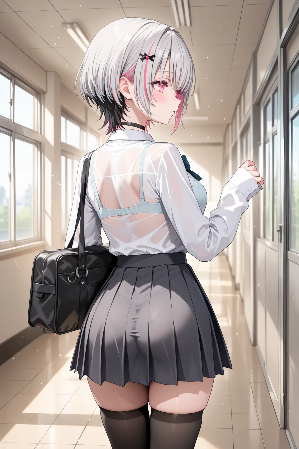 、Light cream colored hair、short hair、Red eyes、Pull down your panties、Take off your panties、Black Skirt、Turning around、on the train、Strap、look back、８K,Masterpiece、Light cream colored hair、short hair、Red eyes、Japanese 、、、Lift up your skirt、On all fours、Showing panties、Stick your butt out、Turn your ass towards me、Blushing、、Showing panties、Pull up your skirt、Blushing、on the train、Strap
