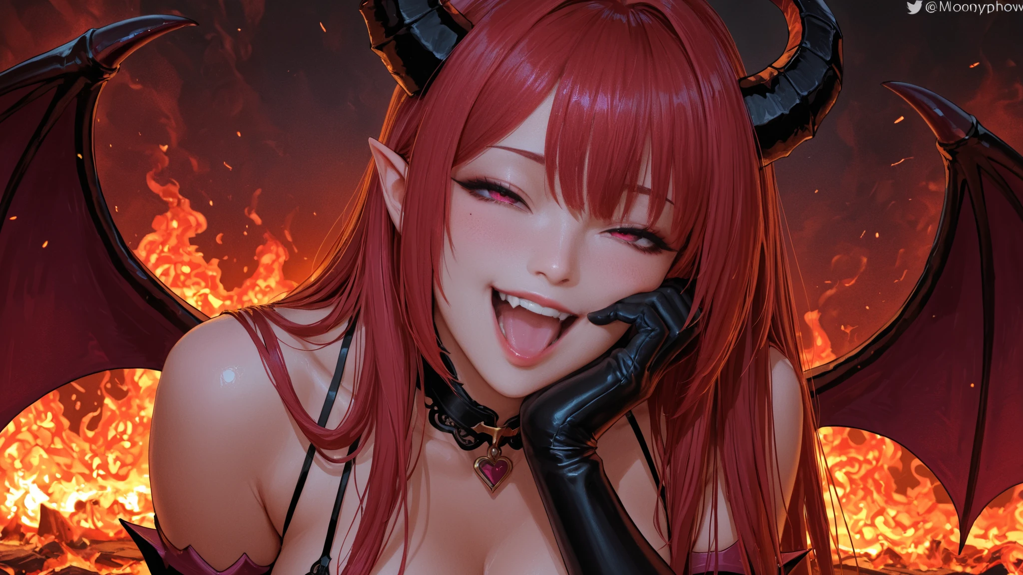 Diablita con cola
