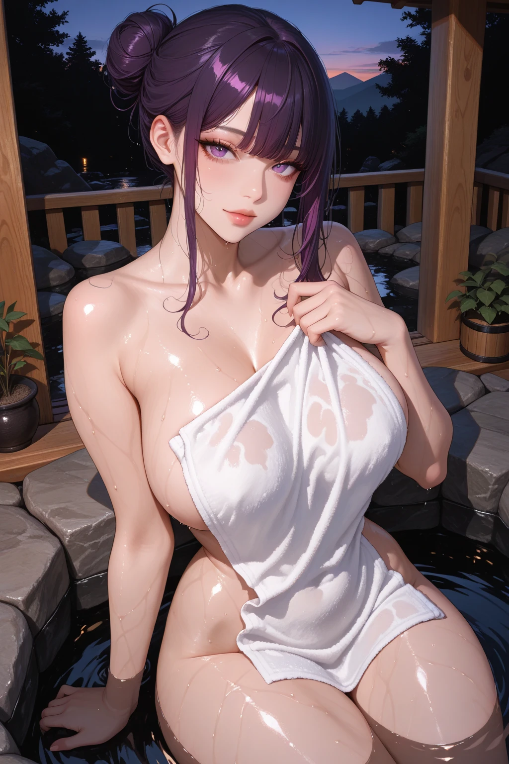 masterpiece, best quality, highly detailed, high resolution, expensive resolution, high resolution, 4k, 8k, Unity 8k wallpaper, highly detailed CG, masterpiece, 2d, 3d, beautiful details, depth, fine texture, best quality: 1.3, fully focused, crispy skin, him, very cute anime girl, bikini, Heavy rain, squall,big boobs, expensive pink medium long hair, heavy rain, squall, soaking wet hair, soaking wet only daughter, palm trees, seaside, mole under eye, looking at the viewer, expensive, blush, mole, open lips, heart, pink eyes, choker