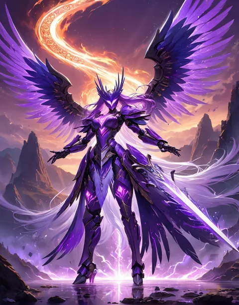 LILA DOMINANTE SDXL Über Flügel