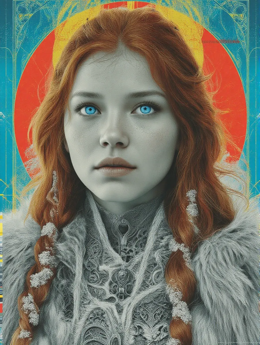 Cyberpunk Vanguard in blue