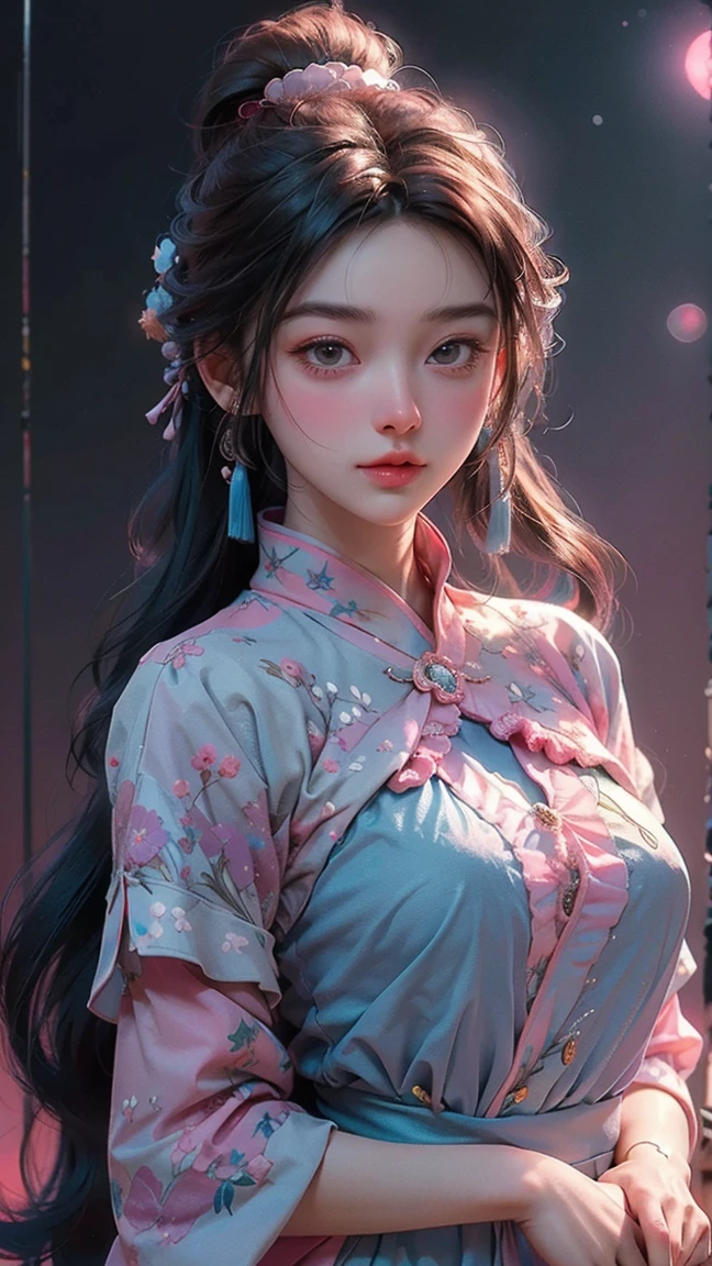 ((masterpiece:1.4, best quality))+, (ultra detailed)+,
[(black background:1.5)::0.25], (hexagon:1.4), (vivid color:1.4), vibrant color, bold color,
(pop art:1.4), (zentangle, flower effects:1.4), (art nouveau:1.1),
cowboy shot,(from side),
(cityscape,night,flower petals blowing,moonlight),
cute 1girl,wearing kimono,
silver hair, (very long hair:1.4), violet eyes,
(look sad,turn pale,sad,scared,closed mouth:1.2),