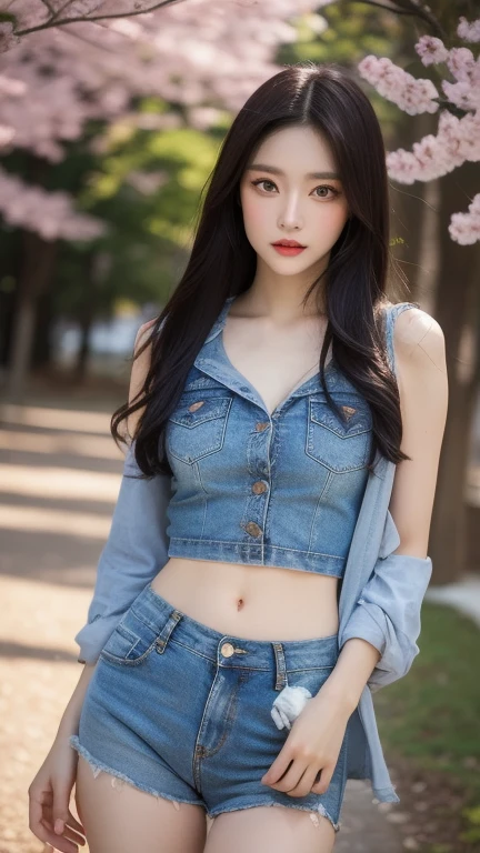 (Extremely meticulous CG),(((8k))),wallpaper,((Extremely refined and beautiful)),(((Masterpiece))),(((best qualtiy))),(((Ultra High Resolution))),realistic shaded,(Smooth and flawless fair skin:1.5),(Extremely exquisite facial details:1.2),(ultra-detailed:1.5),((a beautiful girl,solo)),(shoulder length straight bob hair:1.2),(wet hair:1.5),(small head:1.2),(slender face:1.2),(Exquisite makeup:1.3),(happy:1.2),(laughing:1.2),(perfect body:1.1),(wet:1.5),(sweat:1.3),(shiny skin:1.5),(short sleeves:1.2),(torn shirt:1.3),(small breasts:1.2),(flat chest:1.2),(navel:1.3),(torn denim shorts:1.5),((slim,thin)),(from front:1.3),(sitting on the ground:1.3),(arms behind back:1.2),(spread legs apart:1.3),(On the riverside path:1.5),(Distant urban landscape:1.3),(outdoor:1.3),(early summer:1.3),(day scene:1.3),(rainy:1.3),(overcast:1.5),(dim light:1.5),(upper body:1.3)