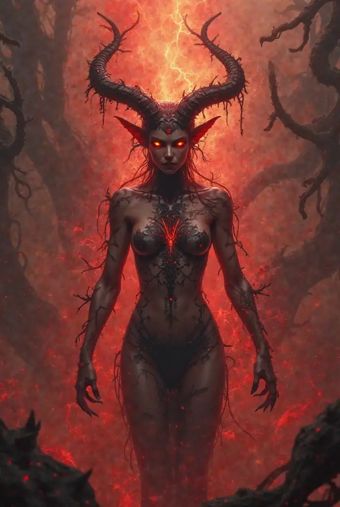 Large biomass of skinless flesh, reminiscent of a woman, corpse, horror, A lot of blood, organs, veins, mutant, slime, distortion, ugliness, demonic appearance