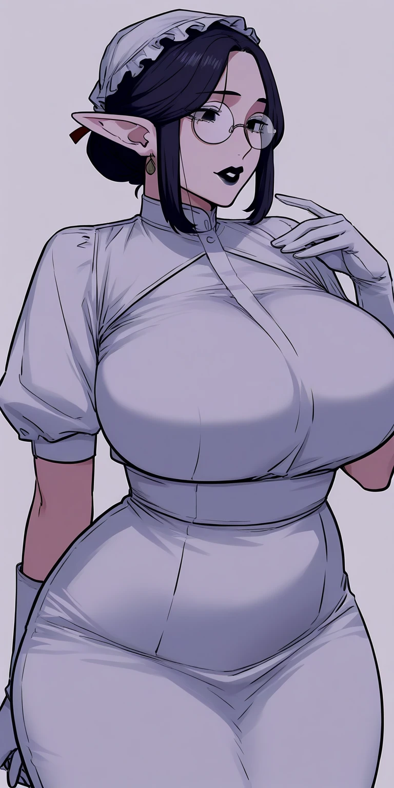 nsfw,(Perfect body),highest quality,(8K Portrait),(Official Art)、Browsing Caution、(((Big Breasts)))、obesity、((short hair))、blush,((isark hair)),(Sweat),((((Take off your sweater))))、Black knee socks、One Woman,((:is))、hot、Office Room、Glasses、????? nipples、showing off panties、Overflowing Sex Fluids、Sexy lingerie made of thin fabric、(Crouch:1.7)、(Wide-open legs:1.5)、whole body