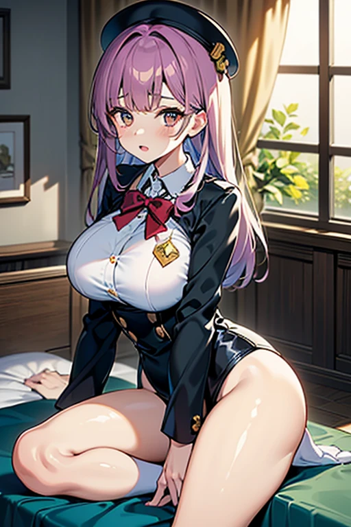 young woman、15 years old、Long Hair、Glasses girl、high school girl、Blazer uniform、tears、Beautiful woman、Very thick thighs、Face that reached climax、Sticking out tongue、cry、shout、classroom、Please sit down and spread your legs..、Best image quality、High resolution、masterpiece、super high quality、Thick pubic hair、orgasm face、Light purple bra、Light purple panties、Small breasts、Very big ass、Blushing、4K quality、Blushing、Cry of ecstasy、Wearing black pantyhose、Sweaty all over、Heavy breathing、Her breasts are bouncing up and down、Low Angle、Cowboy Shot、Shaking breasts,uneven chest、上下にShaking breasts、panties under pantyhose