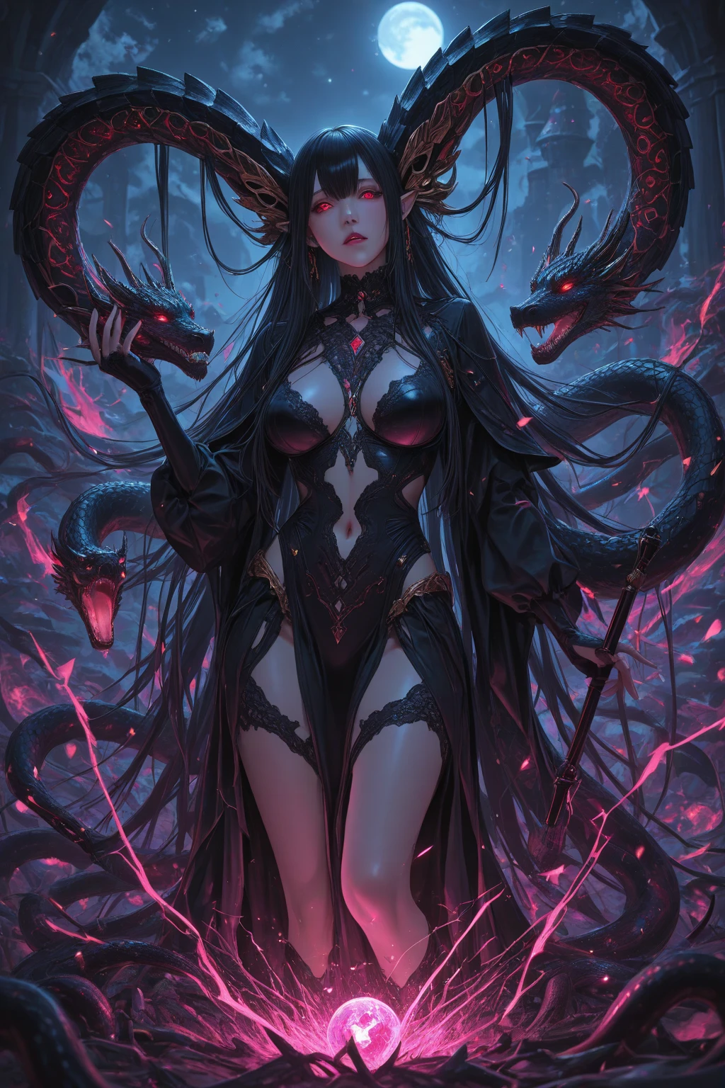 Goddess of artificial intelligence, James jean, annie liebowitz, anime, studio ghibli, beautiful androgynous humanoid velvet worm Hallucigenia, pink-pigmented skin, long purple hair, pastel skin, muted blues, muted colors of pink skin, full body, masmer izing, Photorealistic, Anamorphic lenses, everything in sharp focus, film, sharp focus, polymer, pastel, ternary, dreamcore  --ar 4:5  --style raw 50 --s 2