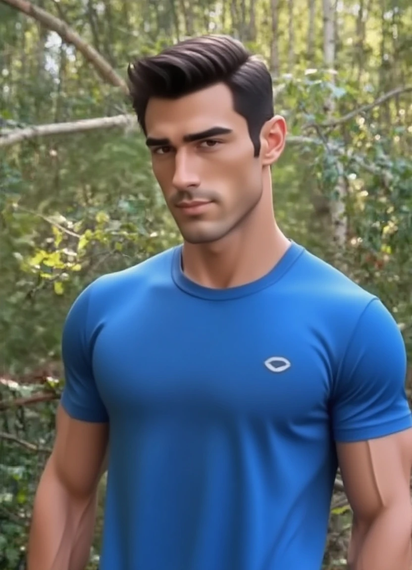 (8K、RAWE Photo、Highest quality、masterpiece:1.2)、(Real、Photorealistic:1.37)、Super detailed、Ultra-high resolution、1 male、Beautiful detailed face、(Feather Cut: 0.6)、Professional Lighting、The lighting is bright、Actor、model、Full body、Wide-angle shot、Daytime、bright、underwear , simple background ,Simple Background、Standing posture、Model posing, full body , cowboy shot 、underwear、Slender、beard、Shorts、