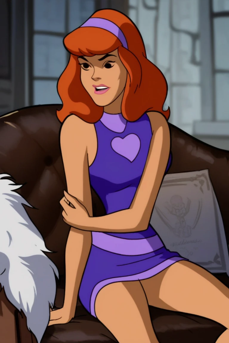 score_9, score_8_up, score_7_up, source_anime,
giganta, giganta, blue eyes, red hair, dark skin, 1girl, solo dark-skinned female, makeup, lipstick, ponytail,
topless, eyebrows raised, seductive smile, looking at viewer
indoors, standing, white panties with pink hearts, frilly panties, heart print panties, hips, thigh highs, full view, side view, front view, 