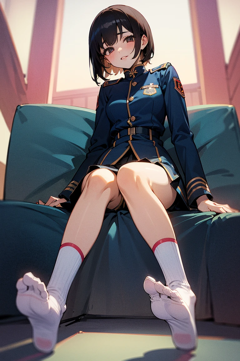 1girl,NSFW , ((master piece)) , ((jujutsu kaisen)) , ((kugisaki nobara)) , ((detailed art style)) , ((highly detailed)) , ((finely detailed)) , ((beautiful girl)) , ((realistic)) , 20years old , ((1girl)) , ((best quality)) , (8k cg wallpaper) , ((super cute and sexy)) , ((hyper beauty)) , ((super real)) , ((super detailed)) , (beautiful detailed glow) , high res , high saturation , (perfect ???????) , ((beautiful detailed face)) , (blush) , (sexual perversion face) , ((beautiful brown short hair)) , (beautiful detailed eyes) , (beautiful detailed shading) , (gradient eyes) , (cute eyes) , (brown eyes ) , (sexy mouth and lips) , (shiny skin) , ((beautiful big breasts)) , high beams , ((perfect real arms)) , ((perfect real
hands)) , ((delicate arms)) , ((delicate hands)) , ((hand with five delicate fingers)) , (((beautiful five fingers))) , (simple finger shape) , ((perfect real legs)) , ((beautiful legs)) , (school uniform) , (gakuran) , (black see-through panties) , sitting , spread legs , locker room , blinds