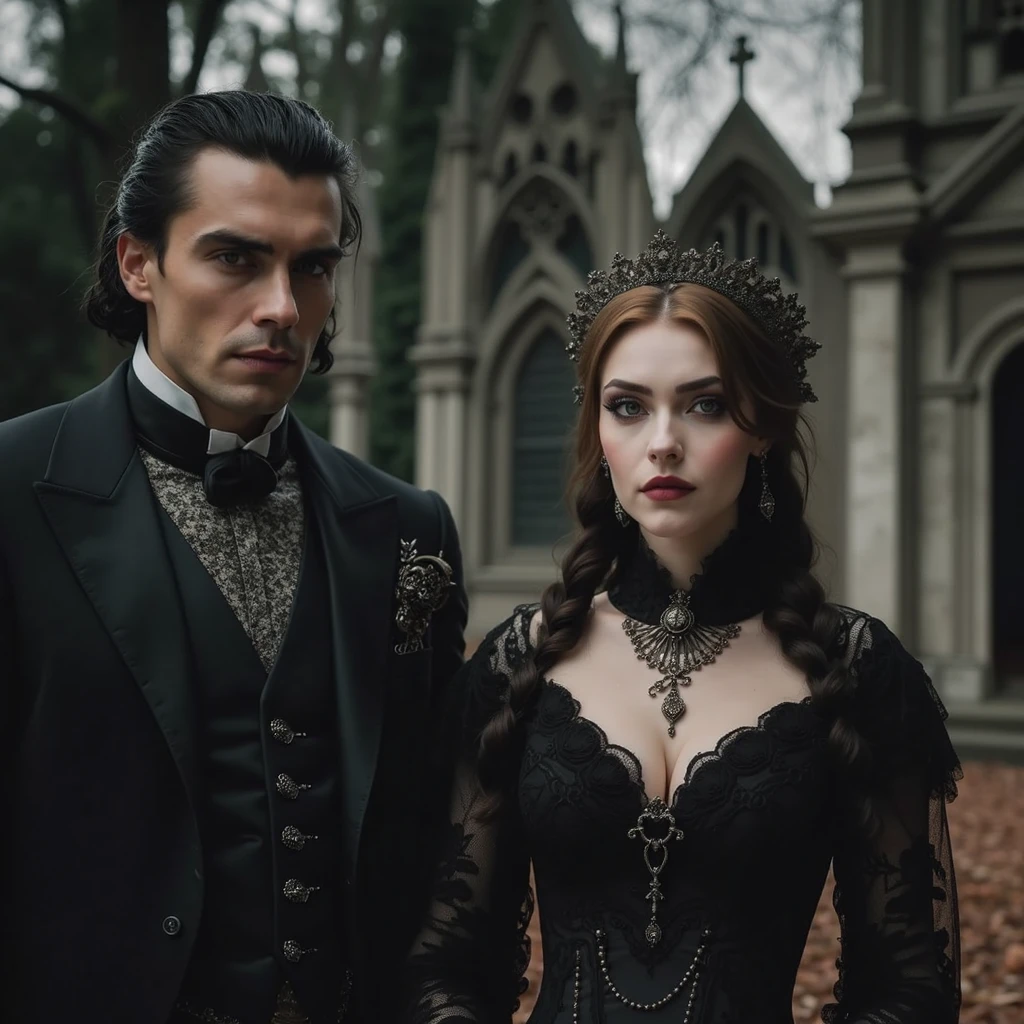 Valentin y Draculaura