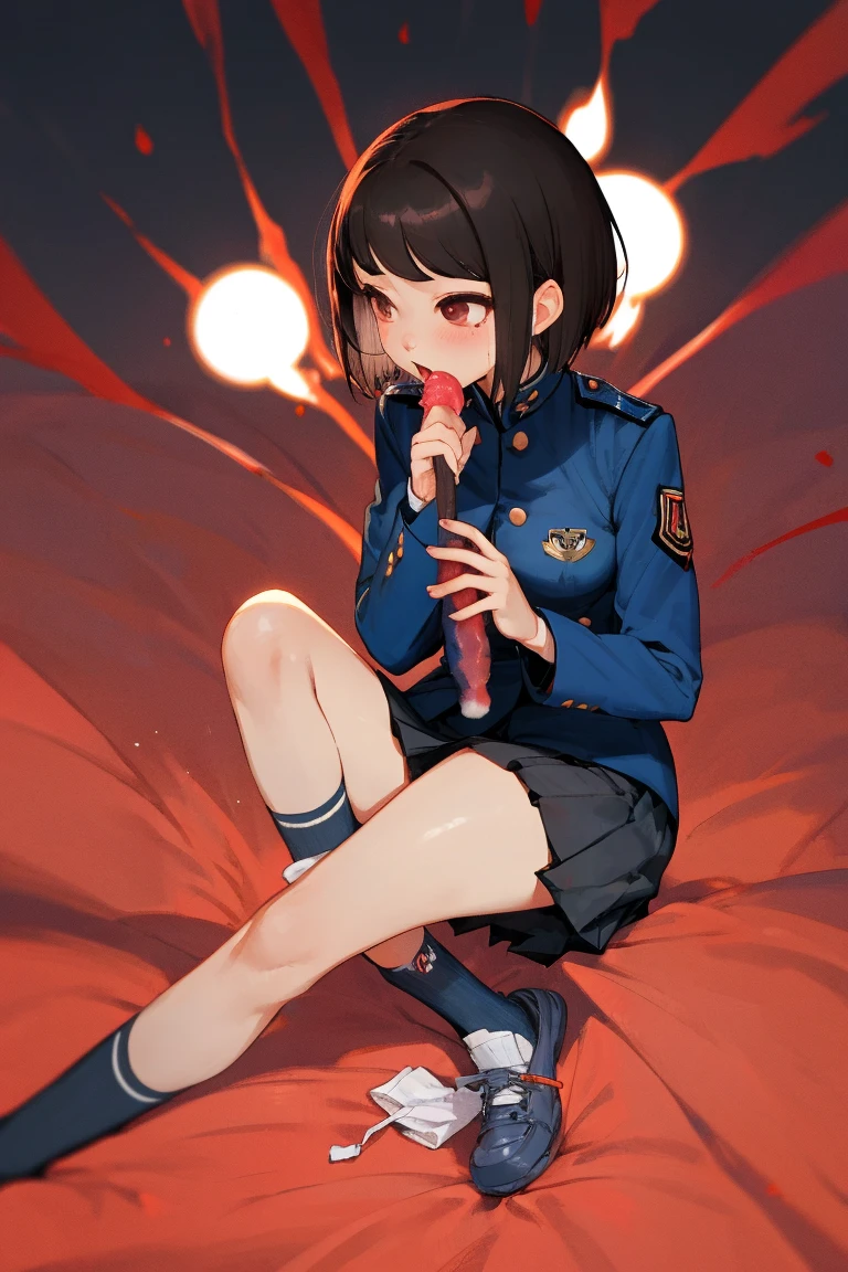 ((Long Straight Black hair)), Perfect face, Choker, Punk earrings, ((Tall)), ((High Quality)), Necklace, ((Mature)), Pretty Eyes, Sharp Nails, Bangs, ((1 Girl)), Hot, ((Multiple Earrings)), Natural Tits, 1 girl, Beautiful, Sexy, Spiky Earrings, Adult, Spiked Collar, Thin Eyelashes, ((Black Belted Punk Dress)), Plain Background, Red Colors in Background, Black Eyes, Black Clothes, Long Bangs, ????, Orgasmic, ?????, Dark Colors, Slender Body, Black Pantyhose, Thick Letterman Jacket With Emblem, ((White Dick)), NSFW, ?????, ????, Trans, Transgender, Futanari Girl Cock,
