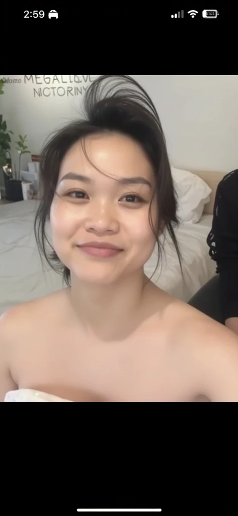 (Big breasts:1.3), (exposed breasts), (topless:1.5), (nude:1.5)