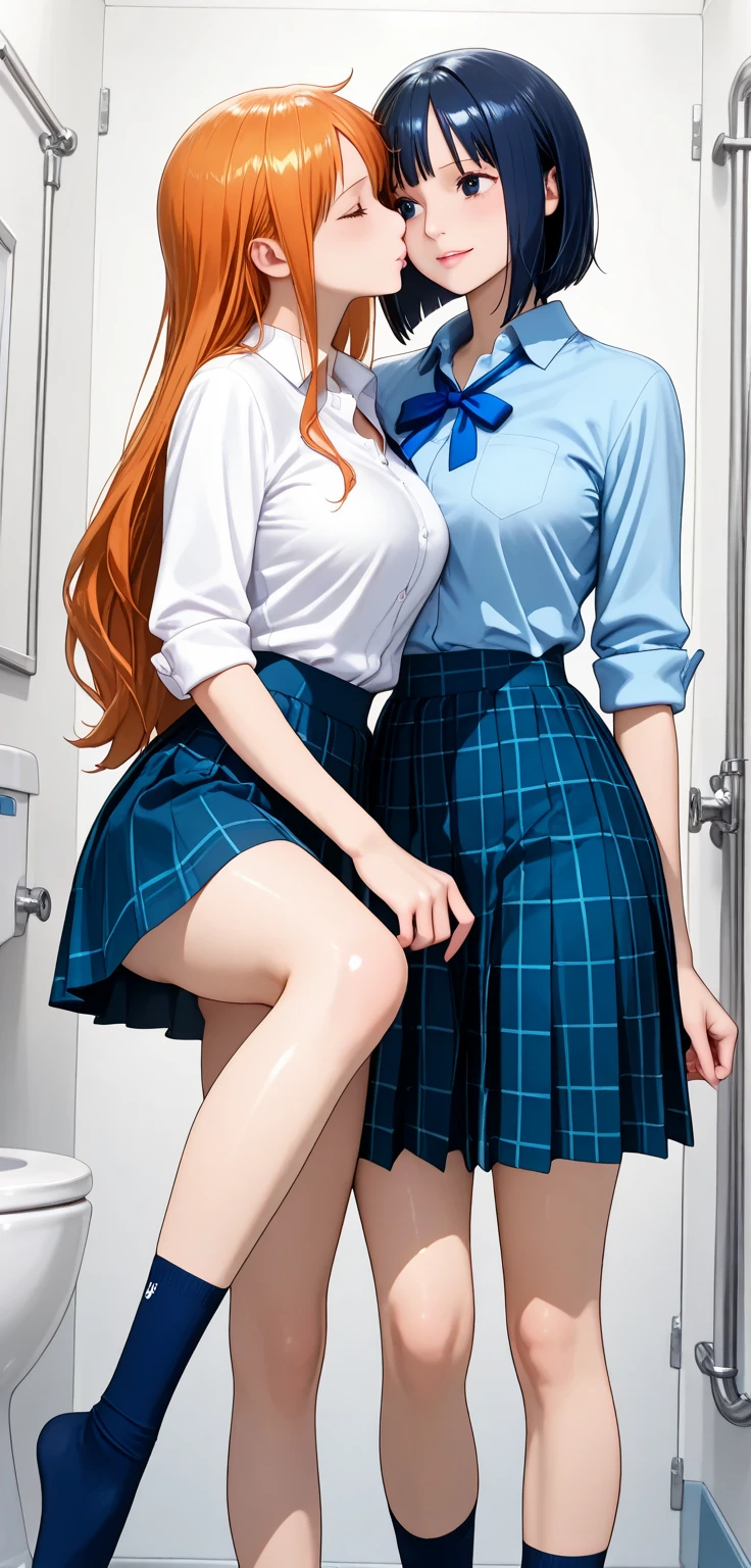 Big breasted teacher dressed like a slut forcing two flat chested students dressed as 4 year old students to have vaginal sex, 2 girls and a boy, sexual threesome
