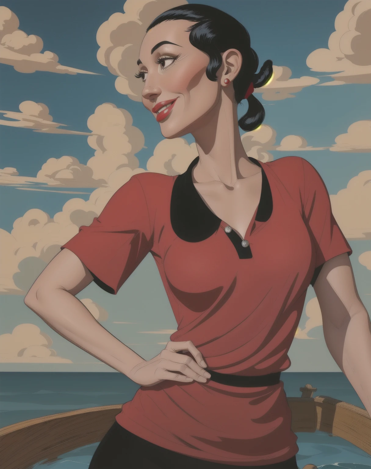  sensual illustration of an elegant woman, vintage , matte painting, by Hannah Dale, by Harumi Hironaka, extremely soft colors, vibrant, highly detailed, digital artwork, high contrast, dramatic, refined, tonal,