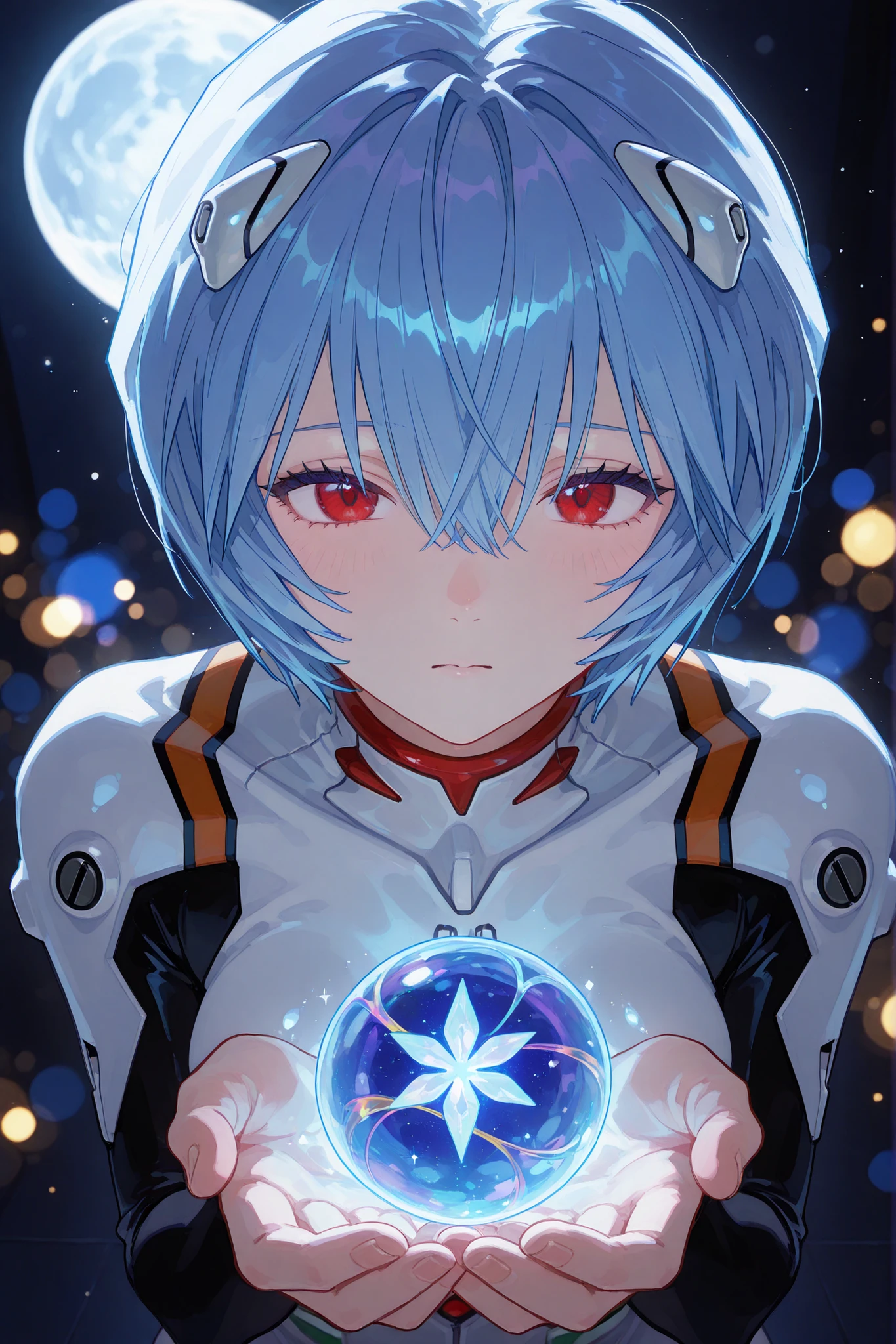 Abstract_Marble, abstract, pattern, abstract_pattern, marble_pattern,,Glowing_Lights, glowing_light, glowing, glowing_effect, sparkling, particles, sparkle_effect, light_particles, glitter, glitter_effect, bokeh, light_bokeh, light_reflection,neon art, neon lineart, colorful neon lineart, neon silhouette, silhouette, neon colors, glowing, glow effect, bright outlines, vibrant colors, high contrast, dark background, digital art,,ayanami rei,ネオンアート, ネオンラインアート, colorful ネオンラインアート, neon シルエット, シルエット, 蛍光色, 成長している, グロー効果, 明るい輪郭 , 明るい色, 高コントラスト, 暗い background, デジタルアート, Which (ジダーヌ、勇敢), 1girl, 下からの綾波レイ, 新世紀エヴァンゲリオン, 青い髪, レッドアイズ, 包帯で包まれた頭, 片目の視界, 包帯で巻かれた腕, バンデージ, バンドエイド, スクールユニフォーム, tokyo-3 middle スクールユニフォーム, レッドボウ , 裸足, ソロ, フルボディ, ワイドショット, ミミ・セカンドがゴールデン・スター・クリスタルに座っている, 屋外, 水, } 月明かりの反射 , 巨大な月, fullmoon, 私を月まで飛ばして, ダイナミックアングル, (プロフィール:0.4), foreshortening, のイラスト, ( 暗い, 黒い背景),ロンギヌスの槍が空に浮かんでいます