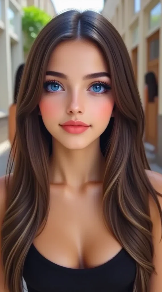 mulher, cabelos pretos, olhos azuis, branca, bunda grande, peitos enormes, pelada, corpo molhado, nude, ((melhor qualidade, qualidade extrema, obra-prima)), realista