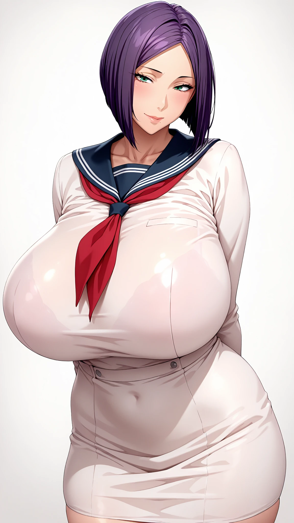 exposed naked A sophisticated beauty with big breasts, glasses, updo, female detective, bare breasts, volleyball player, beautiful mom, big breasts お尻太ももグラマラスボディ巨大Nipples家政婦 おまんこ特大Nipples、Nipples、Areola with lumps and wrinkles、巨大Nipplesが勃起したスーパーサイズの巨乳 The whole body is thick、Abdominal muscles naked、Photorealistic、Especially the skin on the chest is more realistic. pubic hair Armpit Hair Lewd lips Big pussy Sailor Mars