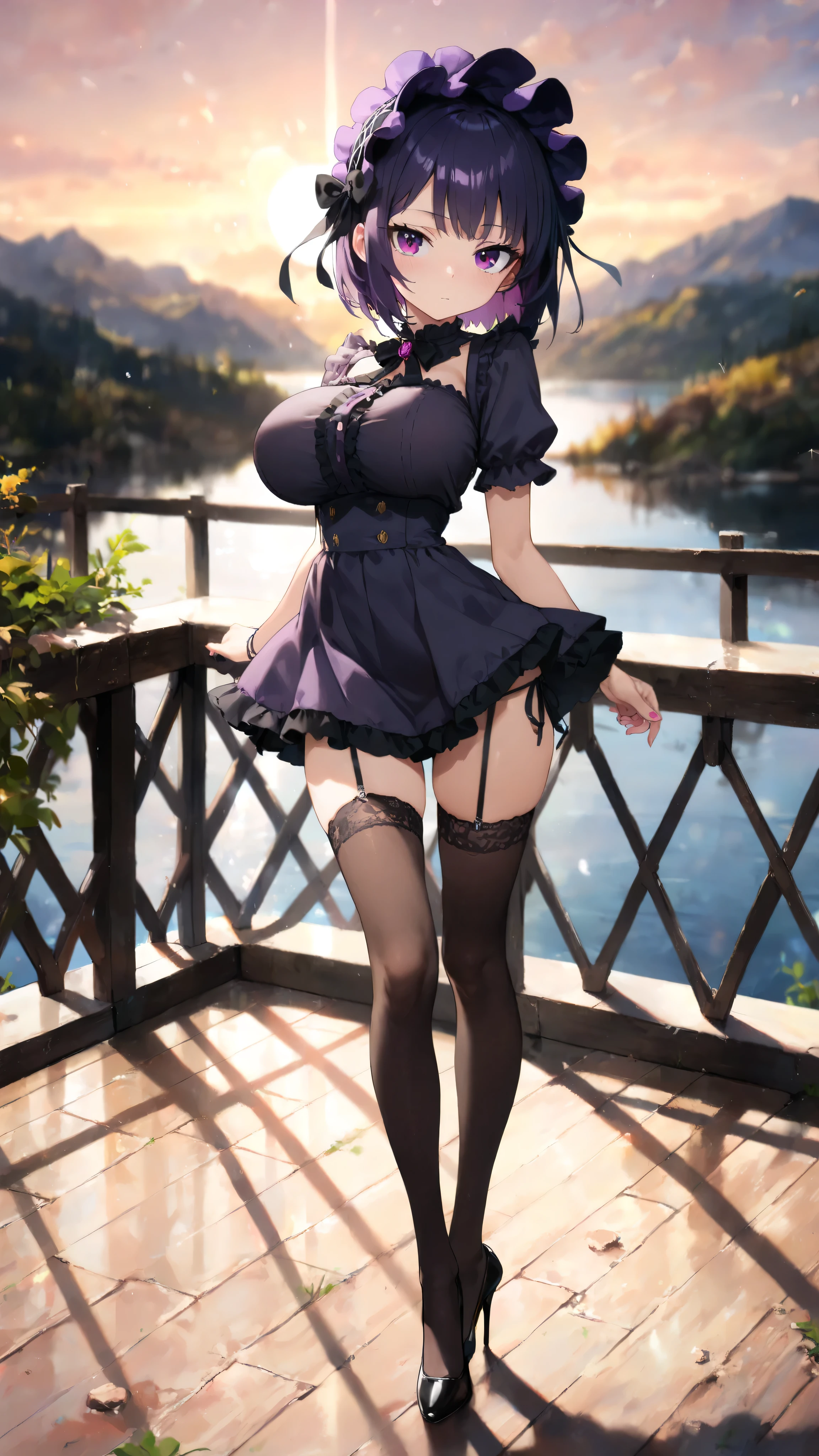 Alisa Kujou,
(Day :1.7), 1 girl standing at attention, 22 years,hembra joven,hermoso Finger, hermoso long legs ,hermoso body ,hermoso Nose ,hermoso character design, ojos perfectos, perfect rostro,
There is an anime girl., 1 chica, muslos, solo, (falda muy corta:1.4), blue eyes, senos, mini bikini,swiming, bikini blue , (bikini mini) , escote, arco, mano en la cadera, rubor, black muslos, arcotie, adentro, calzado marron, zettai ryouiki, mocasines, zapatos, large senos, mirando al espectador , toma de cercana boca abierta, thighs,
mirando al espectador, sonrisa, saludando al espectador, Fondo de pantalla CG unity 8k extremadamente detallado, Perfect lighting,vistoso, Brillante_frente_rostro_Lightinasterpiece:1.0),(mejor_calidad:1.0), ultra high resolution,4k,ultra detallado,
Photography, 8k, hdr, high resolution, absurdos:1.2, codas portra 400, film grain, fondo borroso, bokeh:1.2, Destello de lente, (vibrante_color:1.2)
, (hermoso_rostro:1.5),(angosto_cintura), (hermoso,Enorme_senos:1.3)