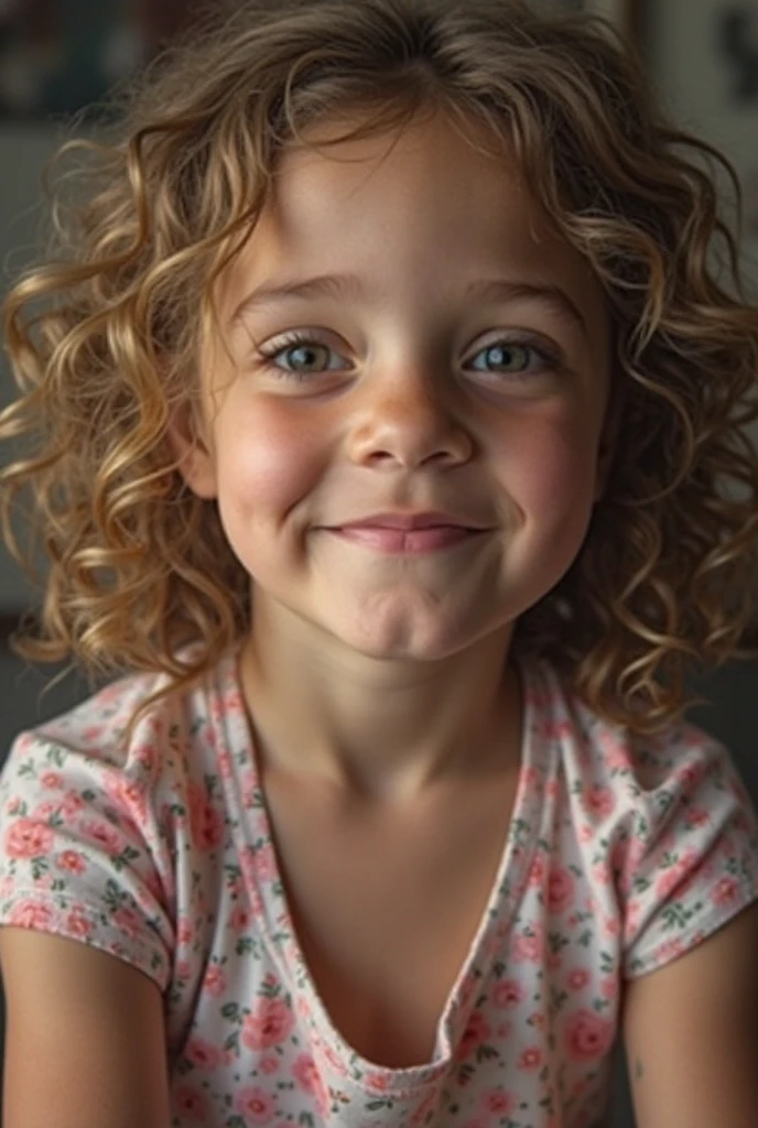 A cheerful homeless little girl ((wearing an old outfit)), (shy), 1girl, solo, blonde and curly hair and messy, (shy), very detailed face, beautiful eyes, [chubby], adorable, with bright pink cheeks, sad eyes, gorgeous, (Rembrandt Lighting), zeiss lens, ultra realistic, (highly detailed skin: 1.2), 8k uhd, dslr, Dramatic Rim light, high quality, Fujifilm XT3,