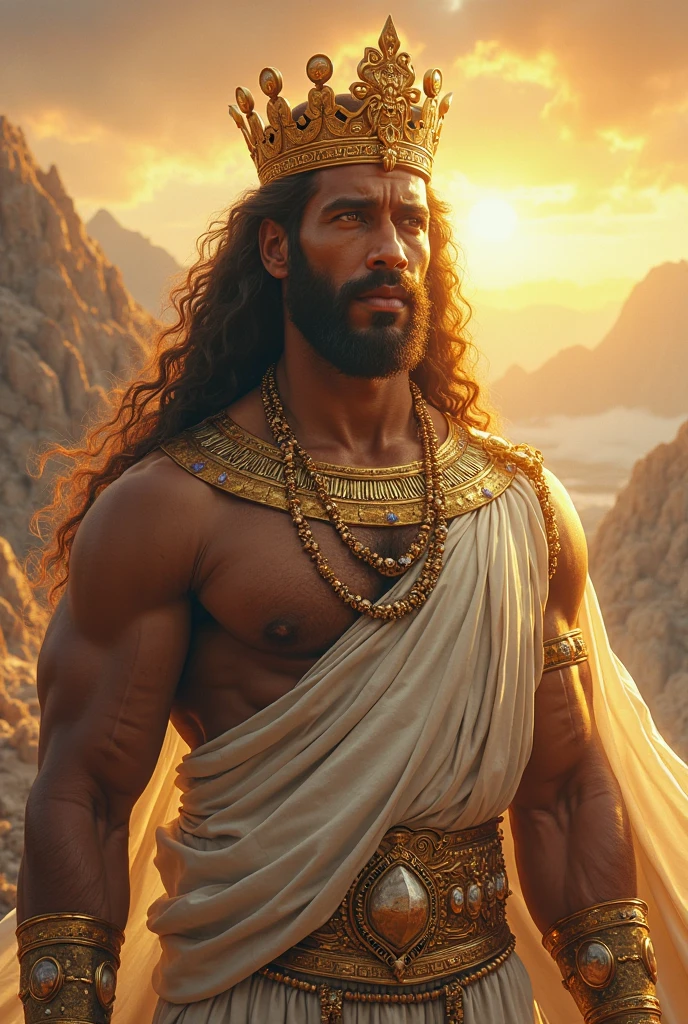 An ancient greek man, Chico, greek warrior, muscular, Graced, 25 años de edad man con poderosa presencia, greek headdress, ((wearing detailed greek tunics)), standing inside the greek temple, Intricate, elegant, Very detailed, masterpiece, extremely detailed, detailed background, Whole body, Best Quality, ancient greek architecture, Ancient Greece, male, man, (((just dressed))), bare chest, (((body hair))), one arm up, low waist thong, White tunica, gold accessories, male face, illuminated by golden sunlight, seductive look, sexy, curtains hanging from the ceiling, NSFW