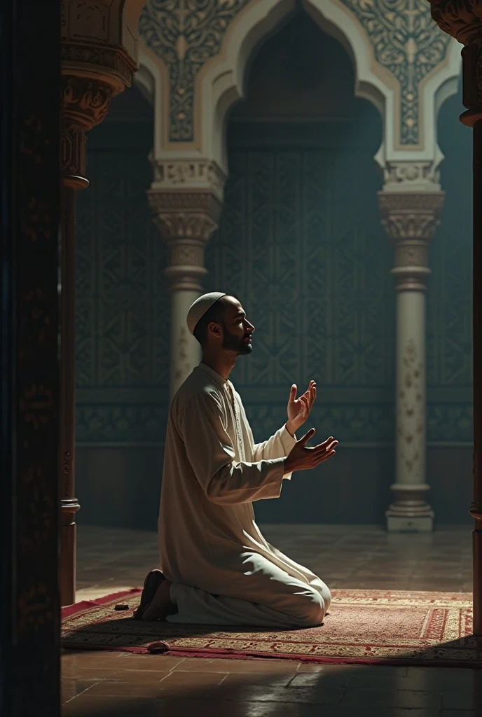 A man pray namaj