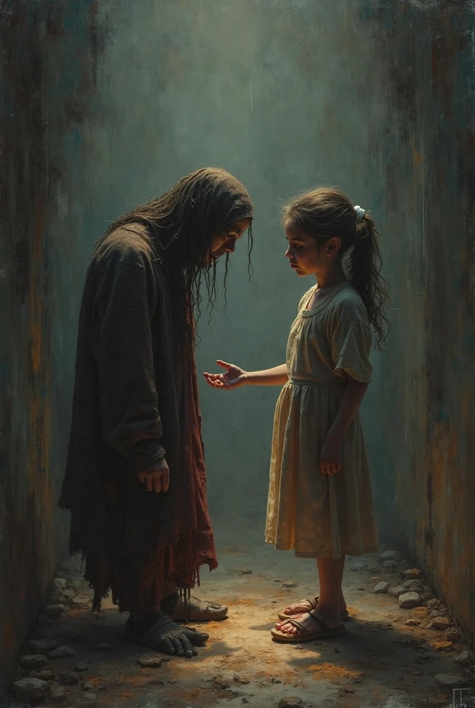 Chuch touching girl