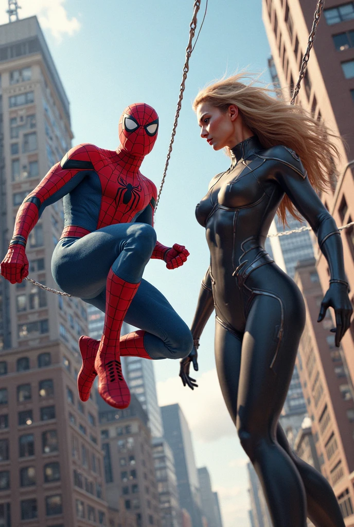 Sydney Sweeney is Black Cat and Tom Holland is Spider-Man 
