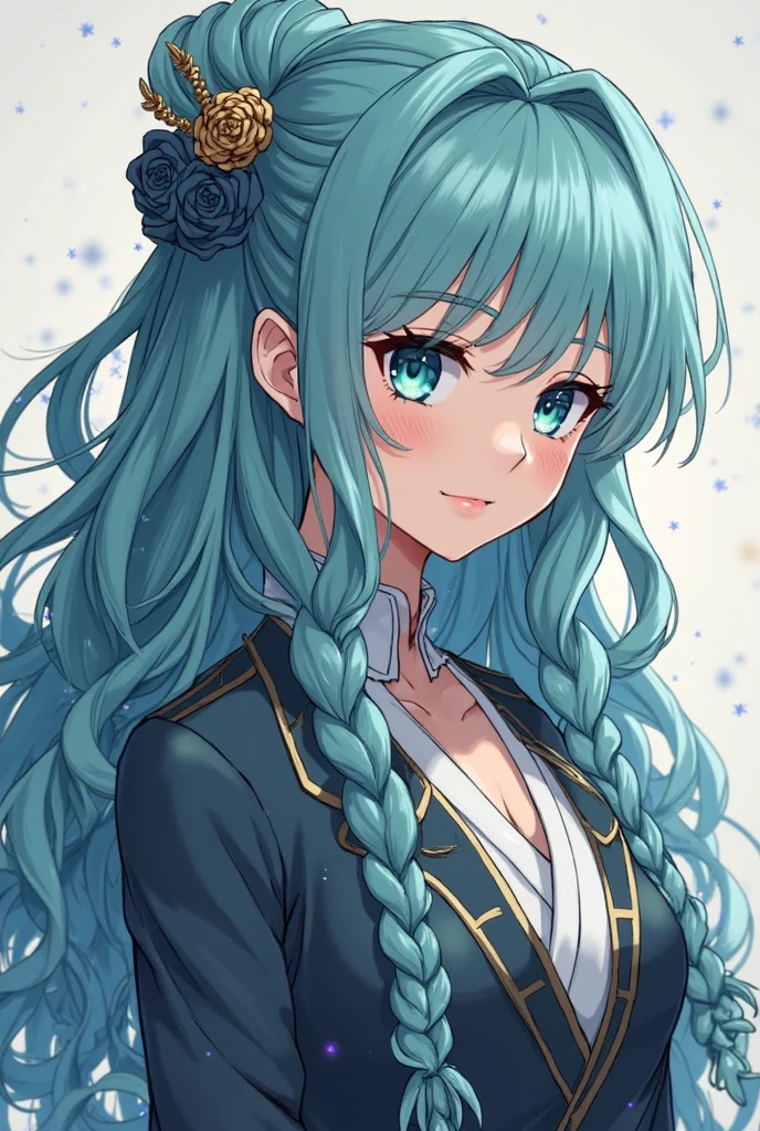 (masterpiece), (best quality), (ultra detailed),(disheveled hair),(illustration), (1girl), (Fashionable clothing), standing, Fashion model, looking at viewer, (interview), (simple background),beautiful detailed eyes, delicate beautiful face, Floating,(high saturation),(colorful splashes),colorful bubble,(shining), focus on face,  ponytail, kamisato ayaka, light blue hair, bangs, hair ring, floating flowers, floating hairs, (shining), best lighting, best shadow,