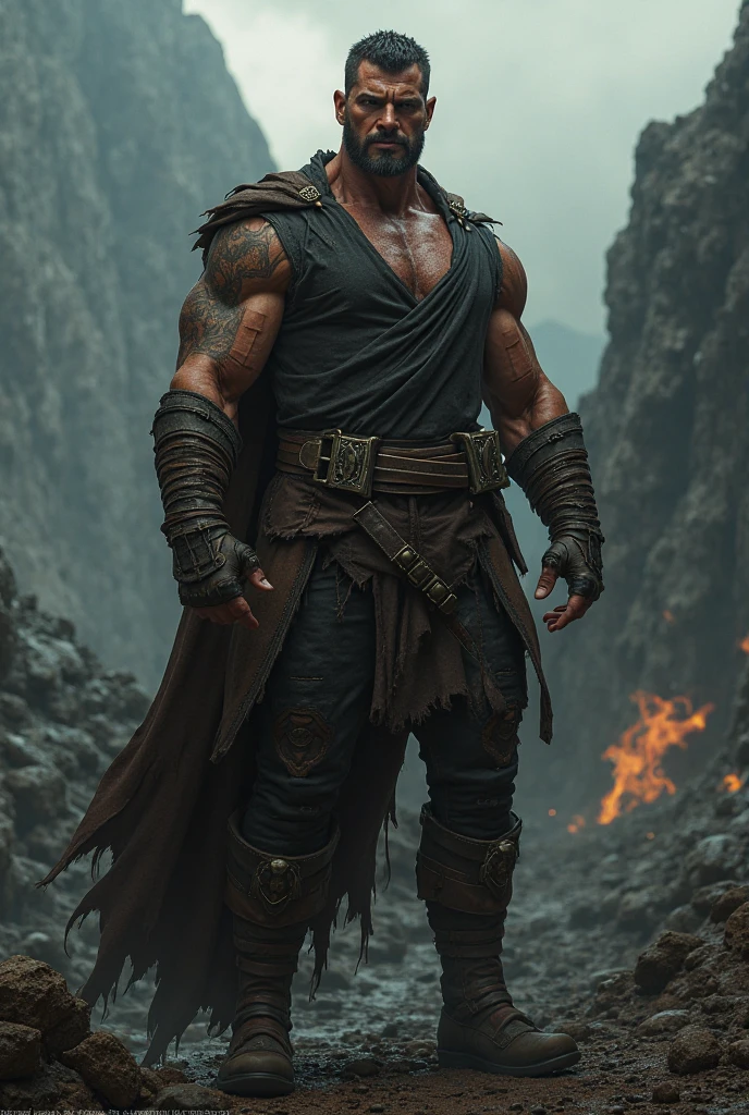 combination of Artur morgan and kratos