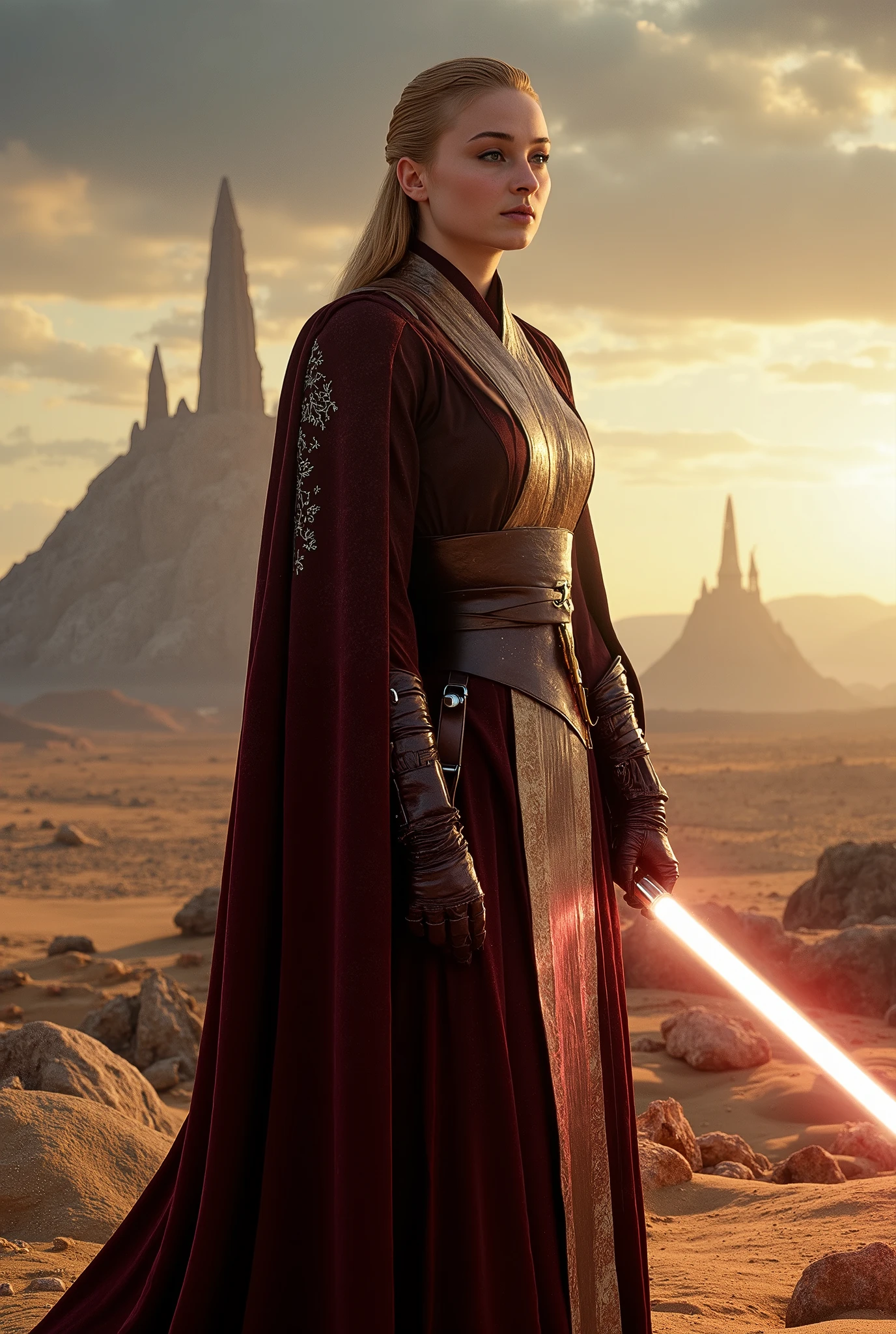 Sophie Turner in Star Wars