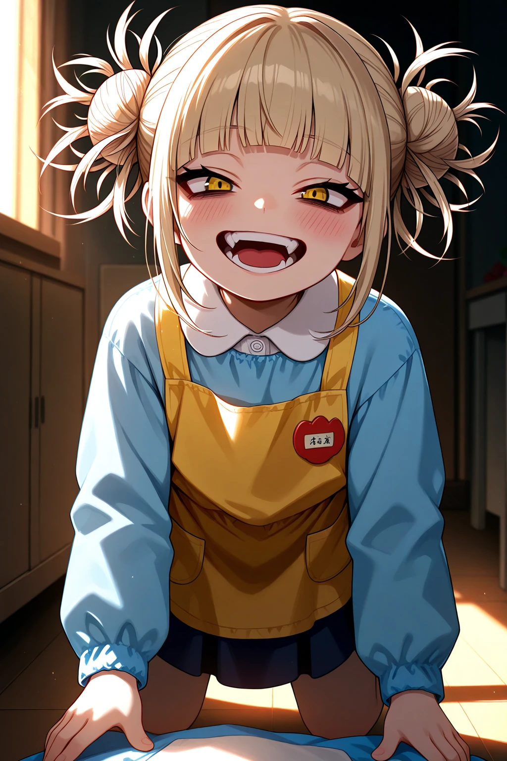 (award winning 8k :1.3) of (mad giant zombie chibi gts, open mouth, monstrous, breaking:1.3), angry, ferocious, good fingers, extremely detailed background, sweet, front, epic, (masterpiece:1.4), (best quality:1.4), Amazing, beautiful, finely detailed, (Depth of field:1.4), 8k, stunning, (light reflections:0.5), (crisp:1.5), red twin tails, vibrant, (edge detection:1.2), absurdres, impressive, 120mm, clear, powerful