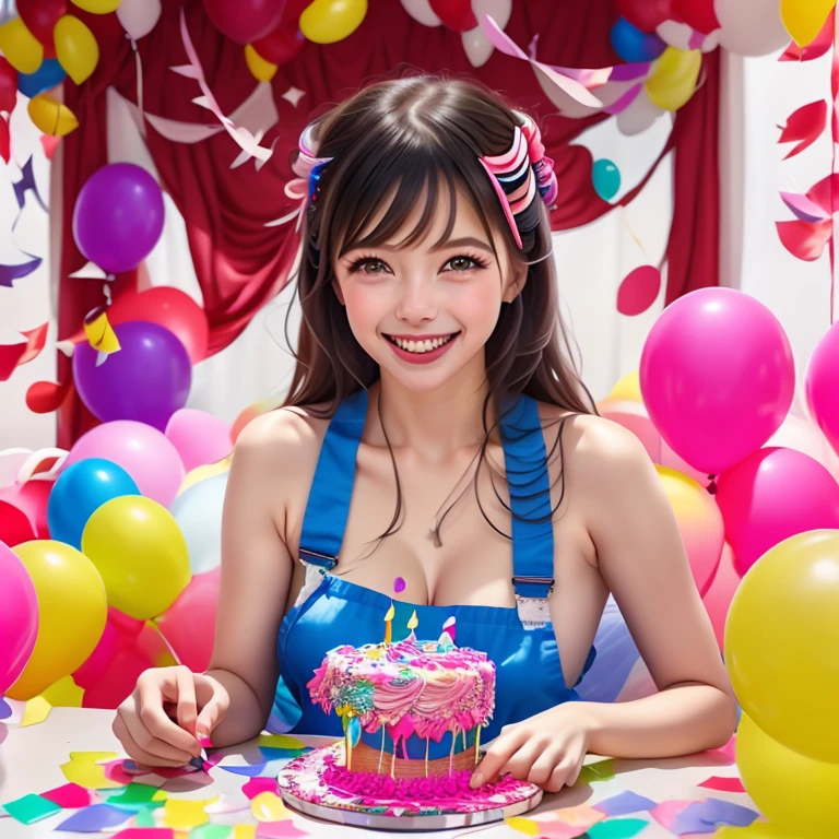Chica guapa pista de baile con globos. Muchos globos de latex por elmsuelo . Globos de helio grandes . Jugar con globos , beautiful girl with balloons. Room with thousands of balloons 20 years old very pretty girl and many balloons