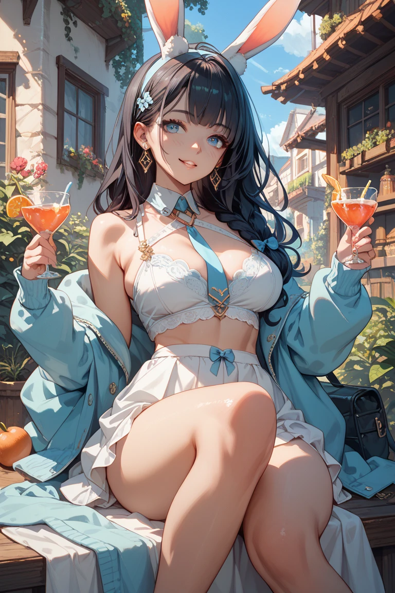 A very busty and hot loli 