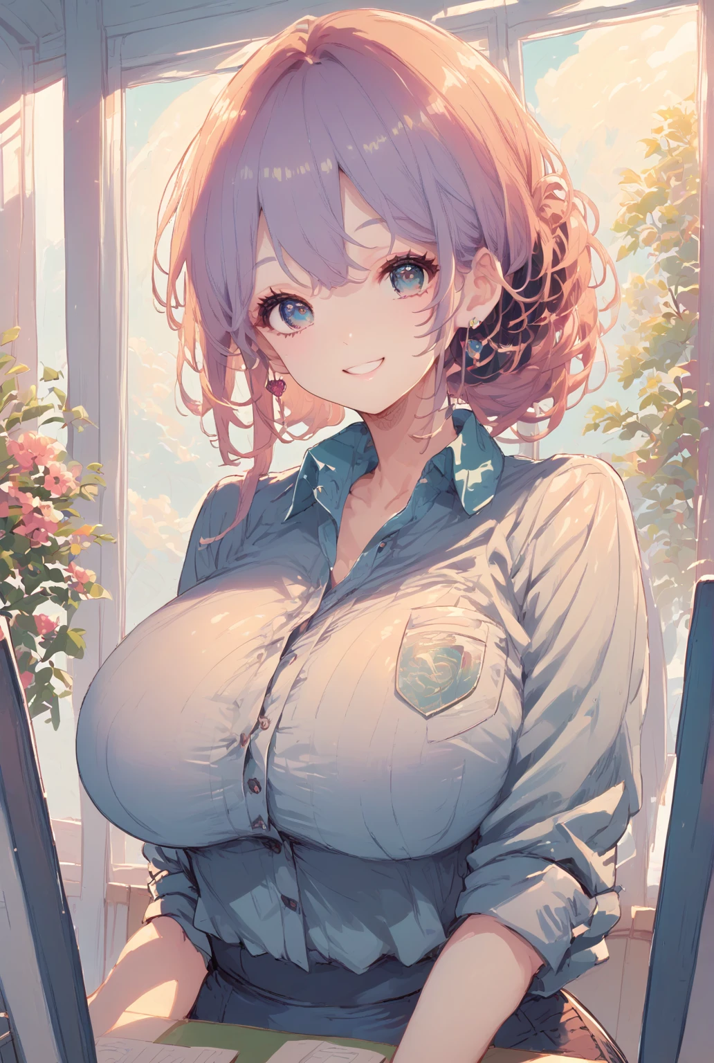 (nsfw:1.8).(huge breasts:1.8).(showoff breasts:1.8).masterpiece、background（（Amazing starry sky、Cosmo Etheol Swarm、Sparkling yellow flowers everywhere、Flower Field））、18-year-old、Beautiful girl、Glamour、A big ti that seems to overflow from the clothes、Amazing embroidery on a revealing white mini dress、No shoulders、Expose your breasts、Take it off、She has a beautiful flower in her hair、Strong winds、panties、Shiny underwear is visible