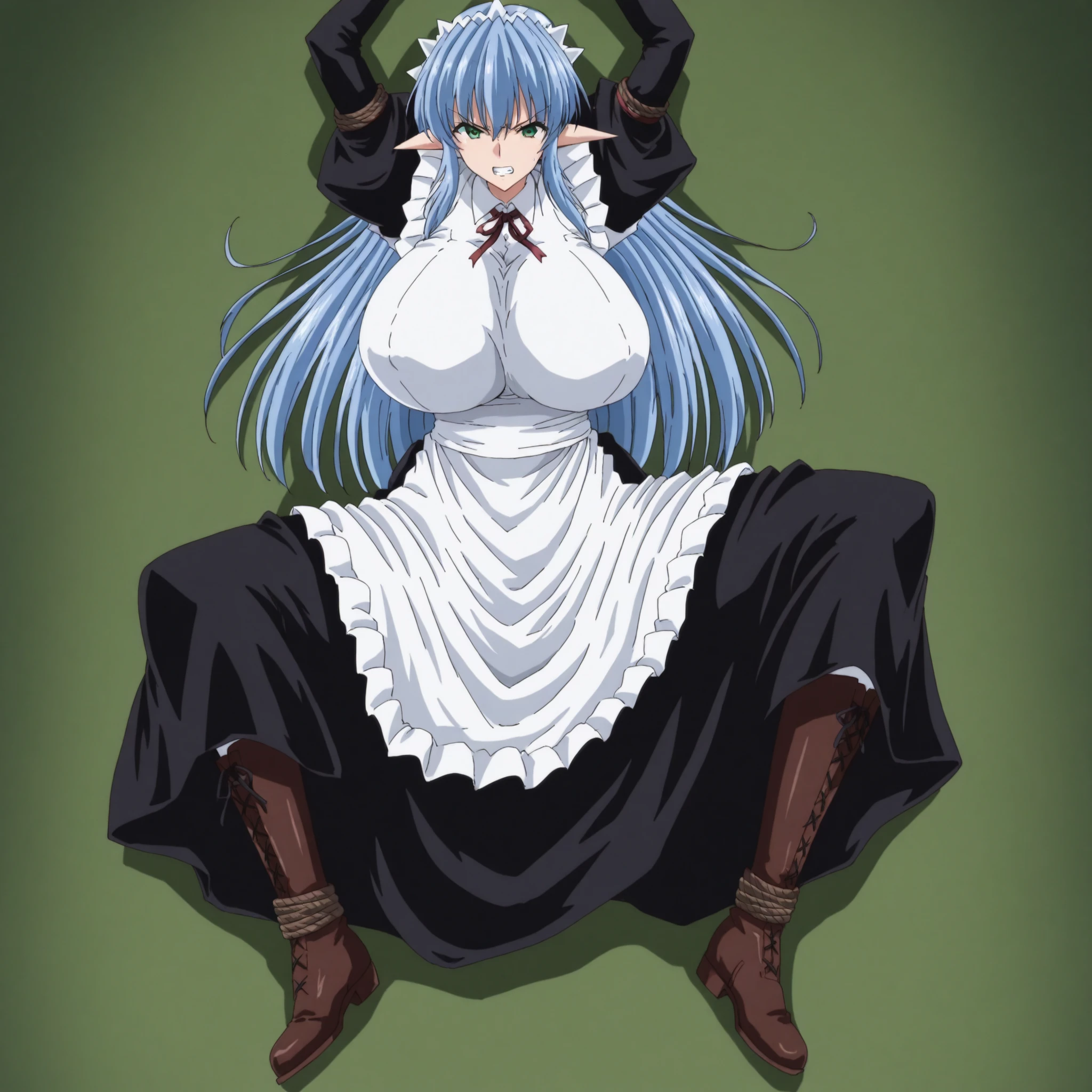 Anime. Owari no Seraph. 1 Girl. Dear . A vampire. Progenitor Clumsy. Silver hair. Wavy hair. Long hair. Red eyes. Beautiful eyes. Perfect eyes. Expressive eyes. Ideal face. Perfect body. Beautiful long ones. legs. Beautiful nose. 18 years. Big breasts. Standing. Full length Beautiful character design. Shiny skin. Pointy ears. White dress. Vampire uniform dress from
Owari no Seraph. Black stockings. Heeled shoes. Rapier in right hand. Urinary incontinence. She wants to pee. She needs to pee. She has a strong, desperate urge to pee. Hand on crotch. He squeezes his crotch tightly. Rubs the crotch. The girl can't stand straight. Knees together, feet apart. She peed herself. Urine runs down my thighs. Ruins of Tokyo. Full body. NSWF. Official art. Extremely detailed CG Unity 8k wallpaper. Ideal lighting. Ultra high resolution 4K. Super detailed 8K. A high resolution.