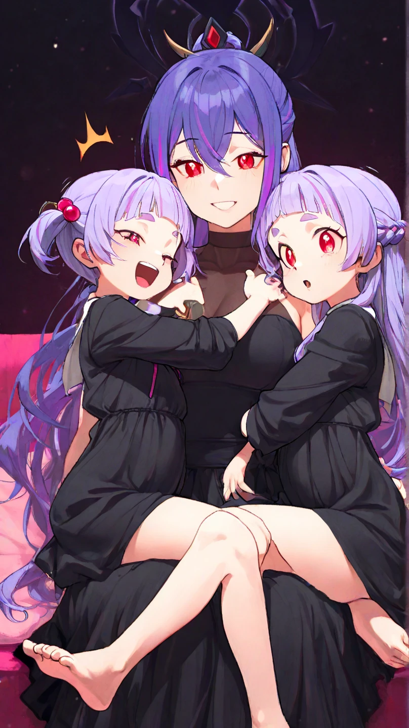 woman, Full nudity、Spread your legs wide、Fly Hearts、Sweaty、Embarrassing、Sex、Covered in sperm、Covered in mucus、Tentacle binding、6+girls、Embrace each other、Opening the anus、kiss、bed