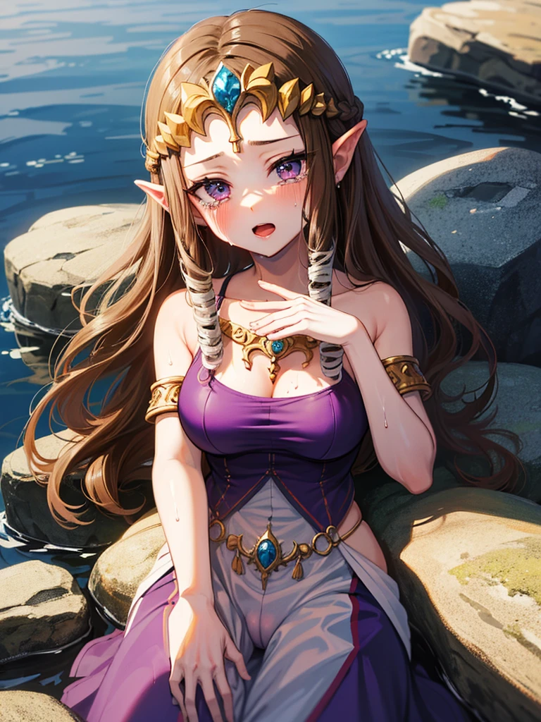 ((Very detailed and beautiful face)),(Underarm)),((bevel)),((((Exposed breasts)))),(((ass pov)),((Exposed shoulders)),((((Playing in the water at the waterfront)))),((beautiful肩)),,((alone))Anime art style,masterpiece,(Highest quality), (Very detailedな),(とても繊細でbeautiful),(alone),(Detailed face ),(((close upof fabe))),(((((Mature Woman,Queen))))),((とてもbeautiful肖像画)),((crinoline)),,((Straight Long Hair),(()),((Open your mouth)),(((Purple Blouse))),(((()))),((Dark brown hair)),,Princess Zelda, ((Highest quality)), (Very detailed), ,(((constrained))),beauty,beautiful,Princess Zelda, Ticker,)),
(())Nintendo, The Legend of Zelda