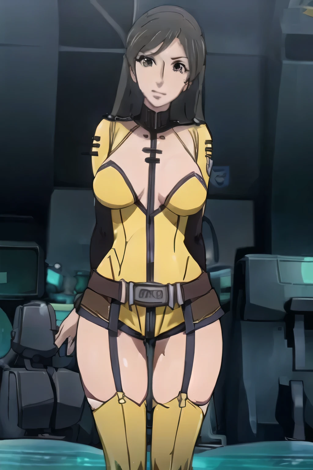 (( Perfect full nude)),(masterpiece, High-definition 8K CG, sharp lines),hayase misa, full nudeの, official art, colorful, Beautiful Japan anime style,highly detailed eyes and face,sharp pupils,realistic student,elongated eyes, one cute woman, (full nude), dark brown eyes, k Place your hand behind your head, wet with pussy juice, small hard nipple erection:1.5, show viewer, shy, (huge breasts:1.8), (Erection is clearly visible:1.5 nipples), (from below, Angle of view:1.3), carmelt:1.3, full nude, lower chest, full, smooth skin:1.2, (full nude), (facesitting, spread your legs, The pose emphasizes carmelt: 1.5), (and the pussy is clearly visible:1.6),From the Observer, Compositions from the parietal lobe to the thigh are found, (grabbing crotch:1.3),thin thighs,slender calves,perfect body shape,A little plump,9 head-to-body ratio,Forehead ornaments,very white skin