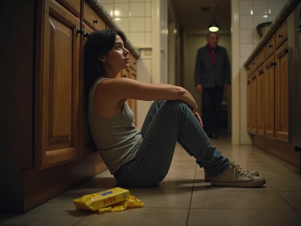 Mia's family lives in a small, rundown apartment.