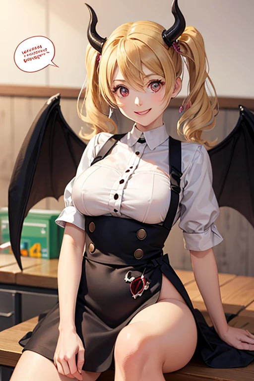 best quality, masterpiece, highres, solo, {night:1.10}, {starry sky:1.10}, beach, beautiful detailed sky, {extremely detailed background:1.20}, {flandre_scarlet_touhou:1.15}, {standing:1.10}, looking at viewer, {bikini:1.30}, blonde_hair, wings, red_eyes, crystal, bangs, hat, one_side_up, ribbon, mob_cap, bow, blush, smile, vest, white_headwear, red_vest, ascot, hair_between_eyes, red_bow, red_ribbon, upper_body, hat_ribbon, yellow_ascot, short_hair, light smile, huge breasts, cleavage, goth, black lipstick, fishnets, black clothes