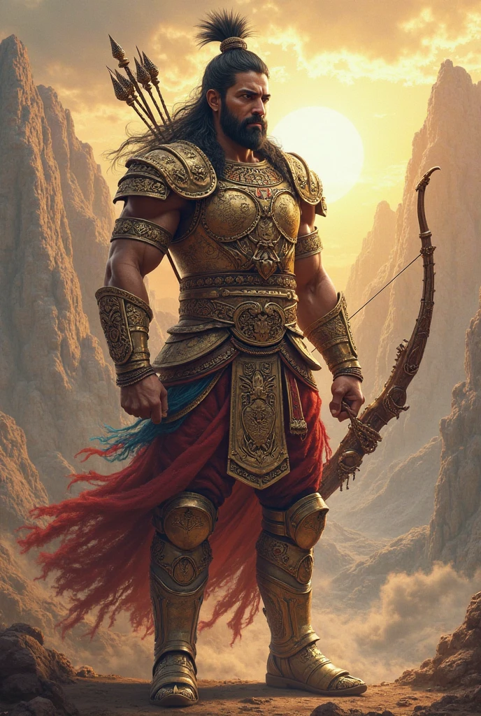 Mahabharat warrior art