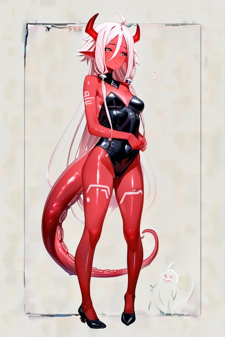 <lora:mabo - Mabo9317 Monster Girls:0.85>, mabo, 1girl, monster girl, covered eyes, solo, tentacle hair,