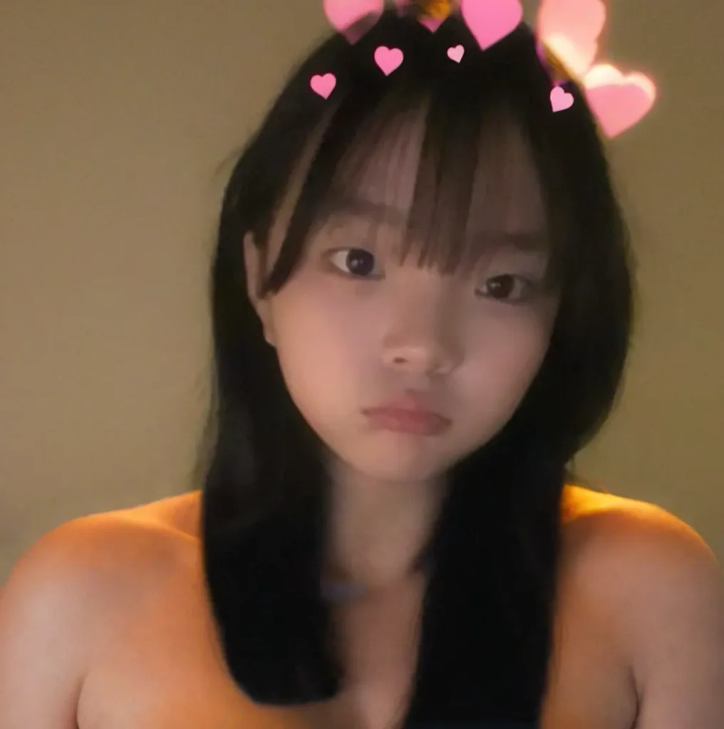 one girl, in bikini pink, big boobs, looking perfect, protruding, upper body, flawless skin, black hair, love choker, love necklace, Color Field painting, Realism, motion blur, masterpiece, textured skin, super detail, high details, 8k