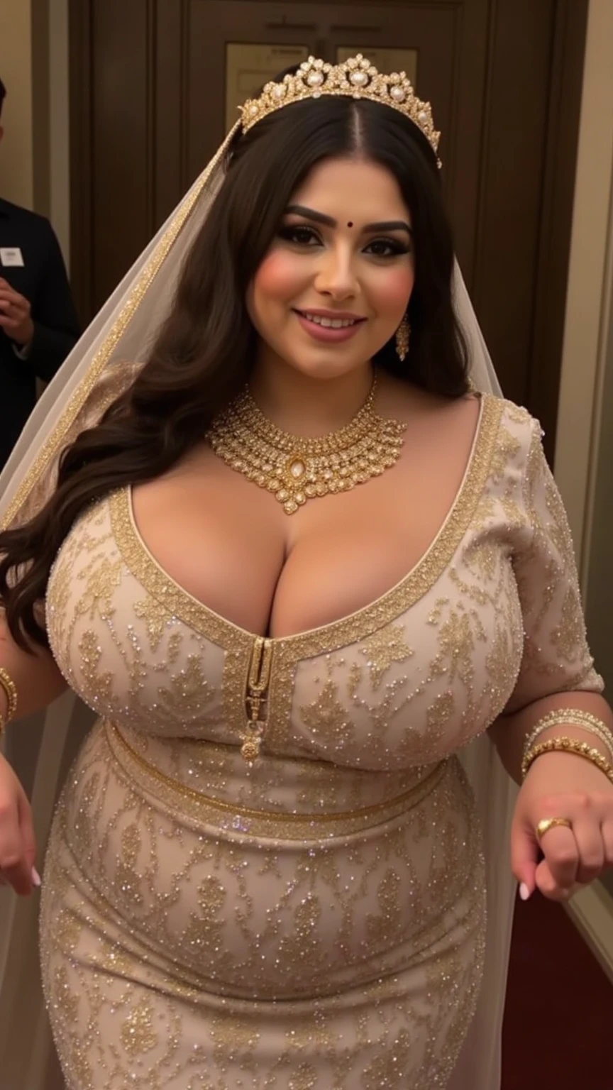 Une femme bbw arabe très réelle