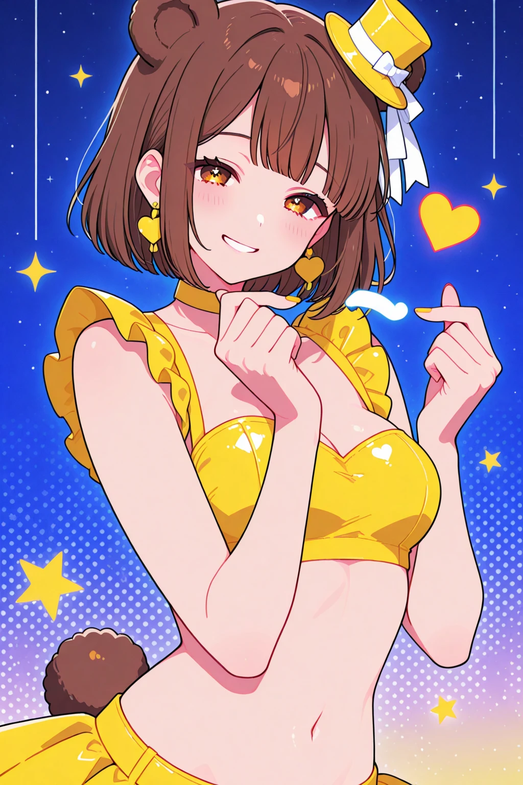 , Petite little small junior body, tiny, Small breasts, cure pine, precure, one side up, short hair, hair ribbon, frills, short sleeves, wrist cuffs, orange choker, Orange boots, yellow skirt, Orange Hair, WaveShorthair, yellow+Orange attire, topless, Nipples are visible, Large nipples, garden, Small breasts, stand on one's knees, Hold penis, With penis, Licking penis, Putting penis in mouth, The penis is stuck in the cheek, squeeze penis, Penis in both hands, Face that looks like a penis, Embarrassed, Open your mouth happily, Squint your eyes, Full of penises, topless, Nipples are visible, Large nipples, garden, little small junior body, tiny, Small breasts, stand on one's knees, Hold penis, With penis, Licking penis, Putting penis in mouth, The penis is stuck in the cheek, squeeze penis, Face that looks like a penis, Penis in both hands, high quality, high detail, beautiful, 8k, Detailed face, Detailed nipples, Face close-up, Focus on the upper body, cure pine, Orange Hair, WaveShorthair,