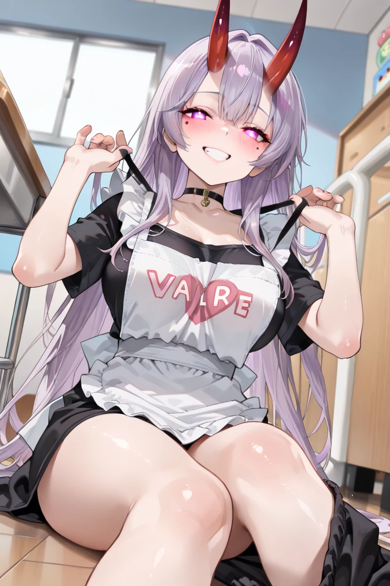 masterpiece,best quality, <lora:xiangnaimei:0.9:AACC>,<lora:concept-female_masturbation-v2:0.8:motion>, colorful, from below,  bed, indoor,
1girl, solo, sitting, female masturbation, masturbation, masturbation through clothes, slim, (breath, heavy breath:1.3), hand between legs,  thigh boots, white footwear, gloves, streaked hair, long hair, blue eyes,(embarrassed, nervous, scared), orgasm, (sweat), ahegao, saliva ,[heart],  grey hair, smile, multicolored hair, breasts, pink hair, one side up, skirt, shorts under skirt, high heels,