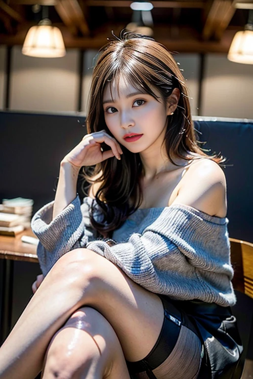 (School uniform: 1.5), (Realism: 1.4), (Best quality: 1.0), (Ultra High resolution: 1.0), 8k, RAW photo, (Masterpiece: 0.2), Super detailed, Full shot, 1girl, Beautiful skin, detailed skin, looking at the audience, full body, long hair, disgusted expression, huge breasts, (NSFW: 1.6)