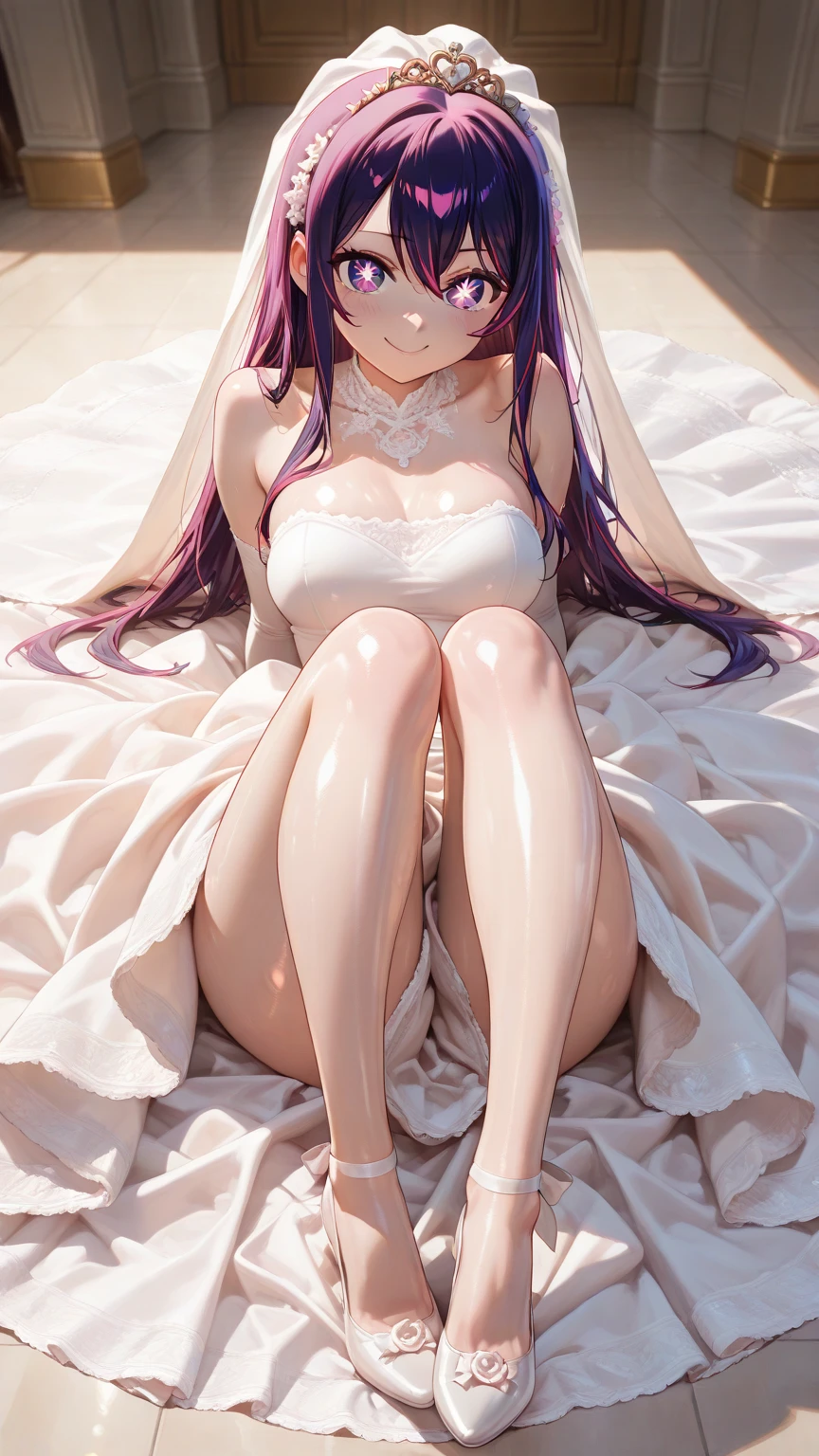 masterpiece, ultra realistic, 32k, extremely detailed CG unity 8k wallpaper, best quality
(masterpiece, best quality, highres, high resolution:1.2), extremely detailed, realistic, intricate details, 1girl, solo, orgasmic facial expression, blush, beautiful face, wearing white dress, ((clothes lift)), (armpit) (thick thighs, wide hips), (cinematic lighting, sunlight, volumetric),(( outdoor)), looking at viewer, facing viewer, from front, cowboy shot, (masterpiece,best quality:1.5), (nsfw:1.3), (much cum on vagina:1.3), (gigantic breasts:1.2), (one arm up), lying spread legs, (vaginal:1.2), hair let down, (mud dripp, mud on pussy:1.3), quinella, absurdly long hair, (purple eyes:1.1), long hair, parted bangs, purple hair, very long hair, hair ornament, sex